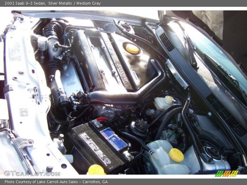 Silver Metallic / Medium Gray 2001 Saab 9-3 Sedan