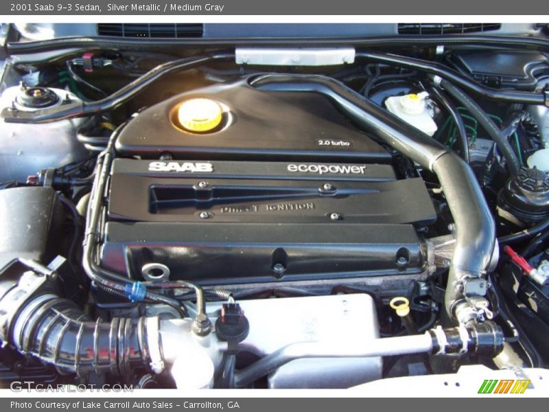  2001 9-3 Sedan Engine - 2.0 Liter Turbocharged DOHC 16-Valve 4 Cylinder