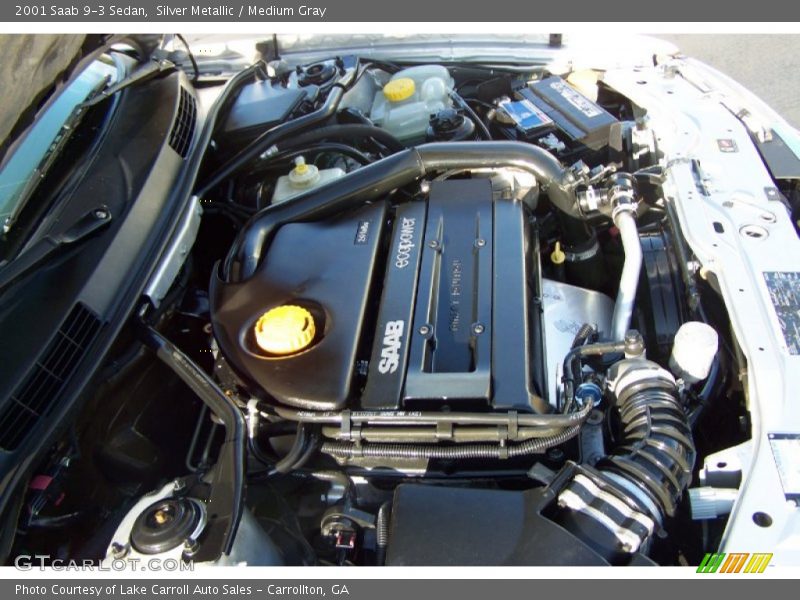  2001 9-3 Sedan Engine - 2.0 Liter Turbocharged DOHC 16-Valve 4 Cylinder
