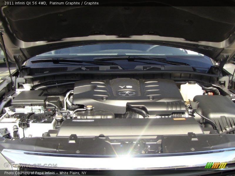  2011 QX 56 4WD Engine - 5.6 Liter DIG DOHC 32-Valve CVTCS V8