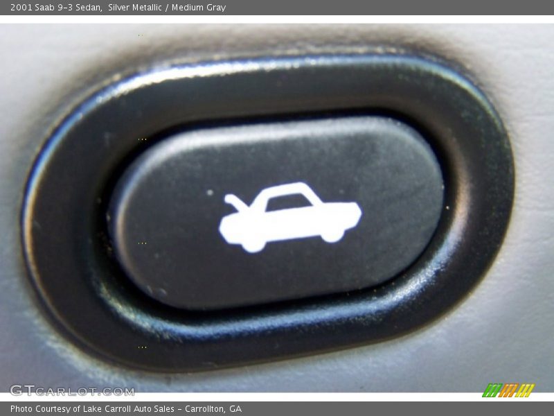 Silver Metallic / Medium Gray 2001 Saab 9-3 Sedan