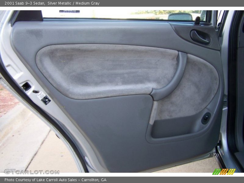 Silver Metallic / Medium Gray 2001 Saab 9-3 Sedan