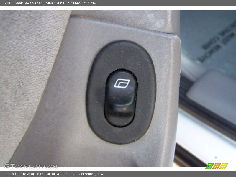 Silver Metallic / Medium Gray 2001 Saab 9-3 Sedan