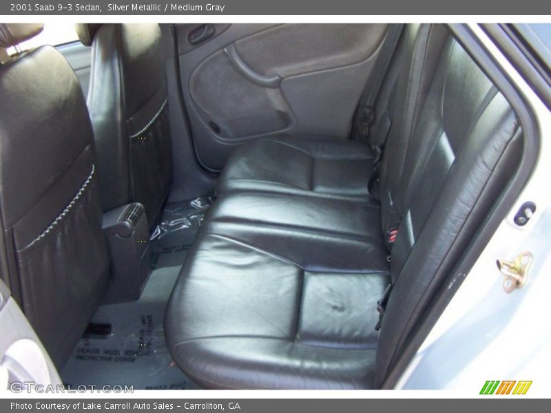 Silver Metallic / Medium Gray 2001 Saab 9-3 Sedan