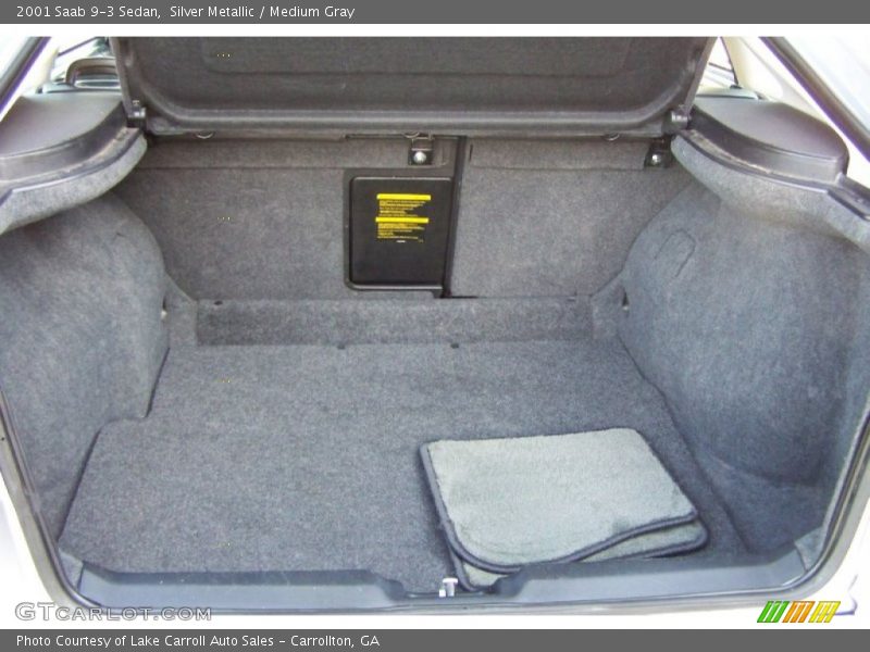 Silver Metallic / Medium Gray 2001 Saab 9-3 Sedan