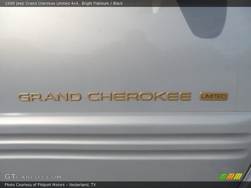  1998 Grand Cherokee Limited 4x4 Logo