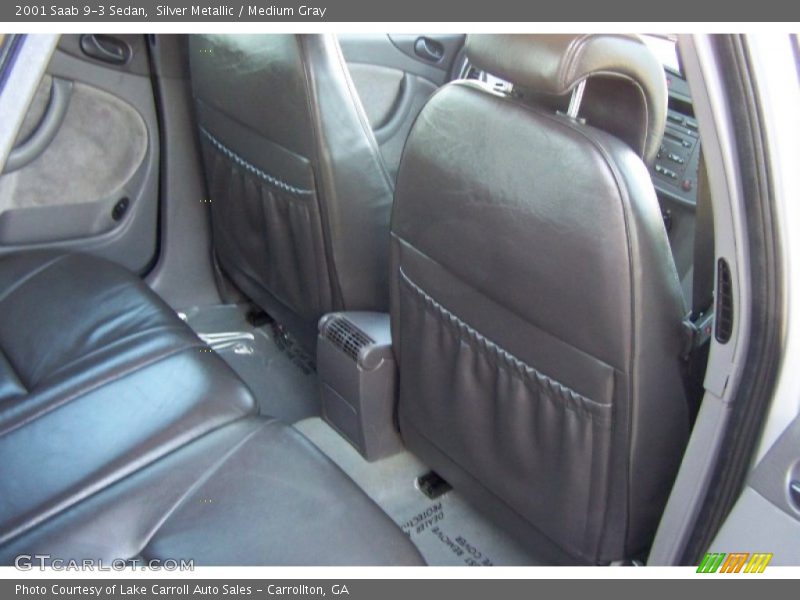 Silver Metallic / Medium Gray 2001 Saab 9-3 Sedan