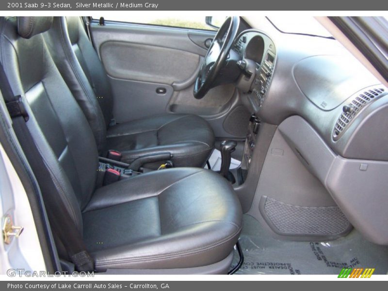  2001 9-3 Sedan Medium Gray Interior
