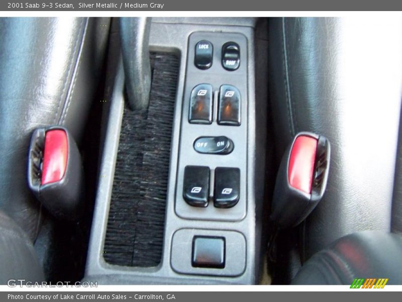 Silver Metallic / Medium Gray 2001 Saab 9-3 Sedan