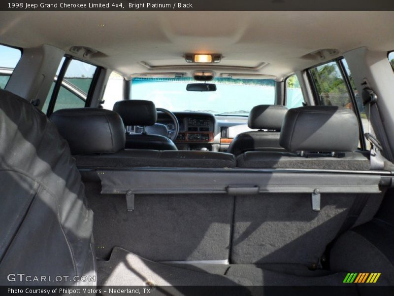 Bright Platinum / Black 1998 Jeep Grand Cherokee Limited 4x4