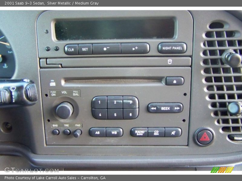Audio System of 2001 9-3 Sedan