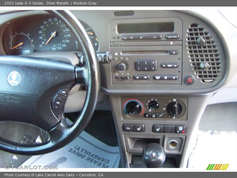 Controls of 2001 9-3 Sedan