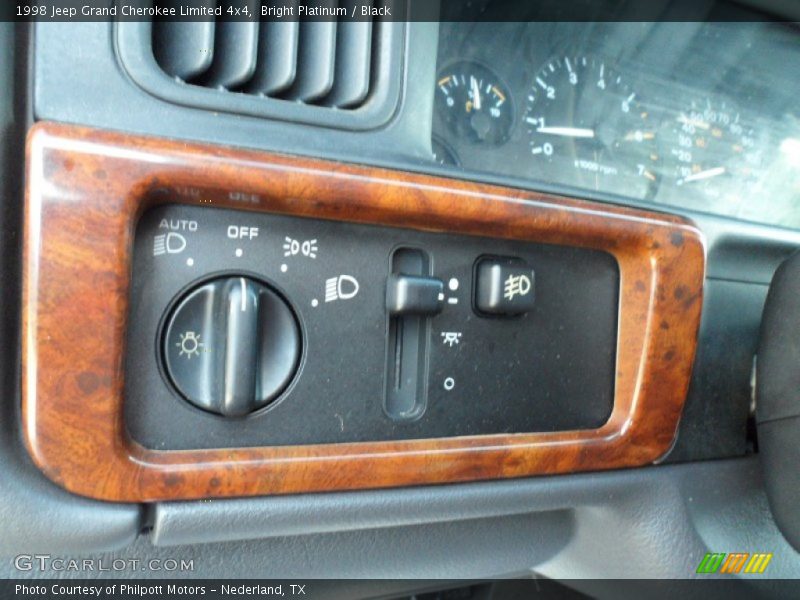 Controls of 1998 Grand Cherokee Limited 4x4