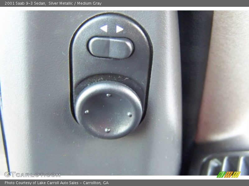 Silver Metallic / Medium Gray 2001 Saab 9-3 Sedan