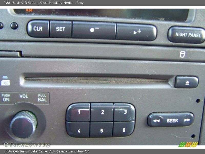 Silver Metallic / Medium Gray 2001 Saab 9-3 Sedan