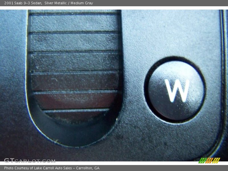 Silver Metallic / Medium Gray 2001 Saab 9-3 Sedan