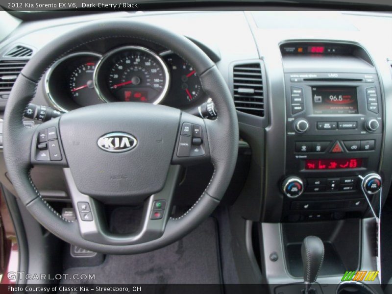Dashboard of 2012 Sorento EX V6