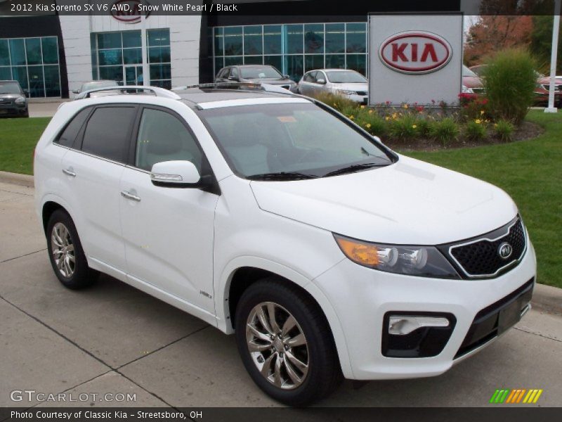  2012 Sorento SX V6 AWD Snow White Pearl