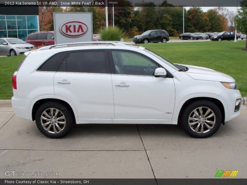  2012 Sorento SX V6 AWD Snow White Pearl