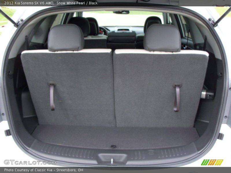 Snow White Pearl / Black 2012 Kia Sorento SX V6 AWD