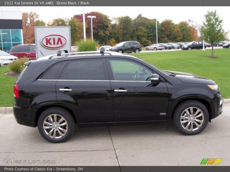  2012 Sorento SX V6 AWD Ebony Black