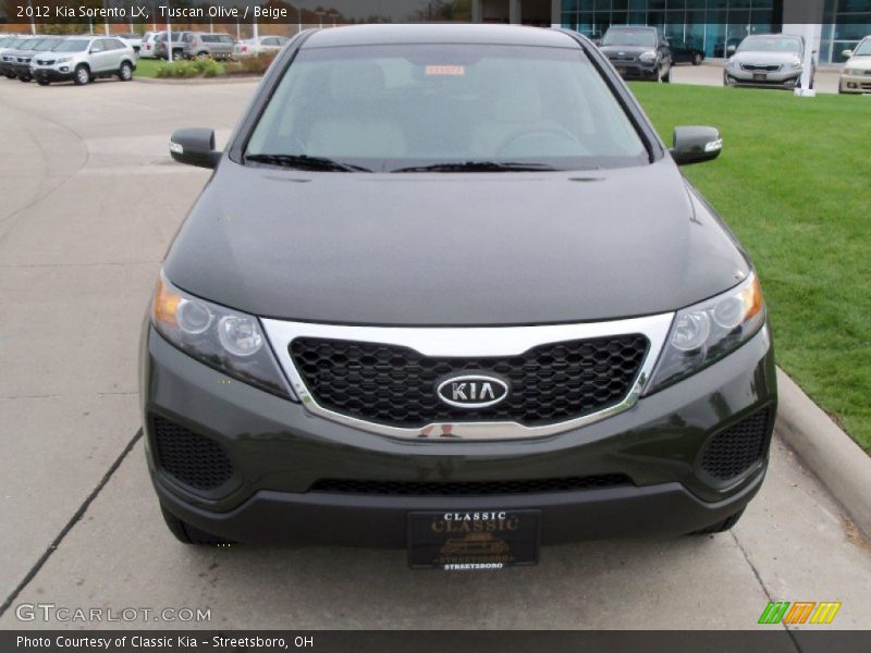 Tuscan Olive / Beige 2012 Kia Sorento LX