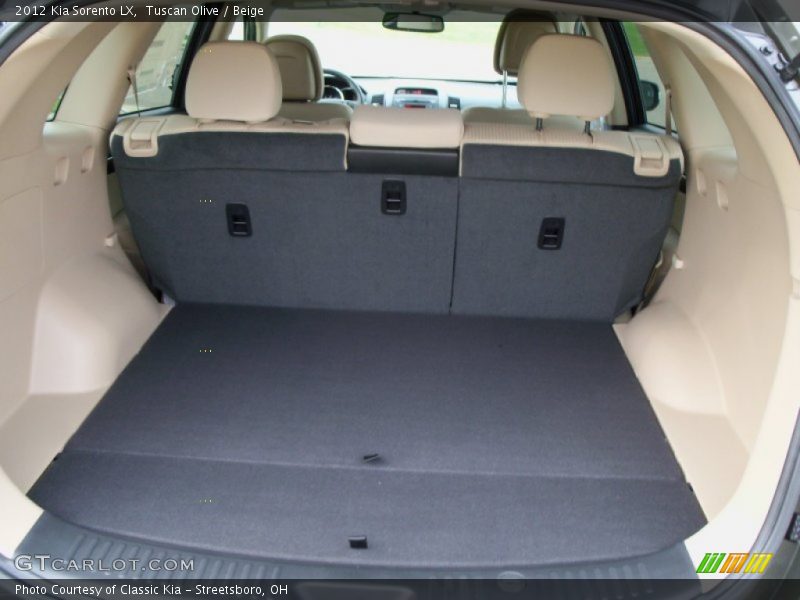  2012 Sorento LX Trunk