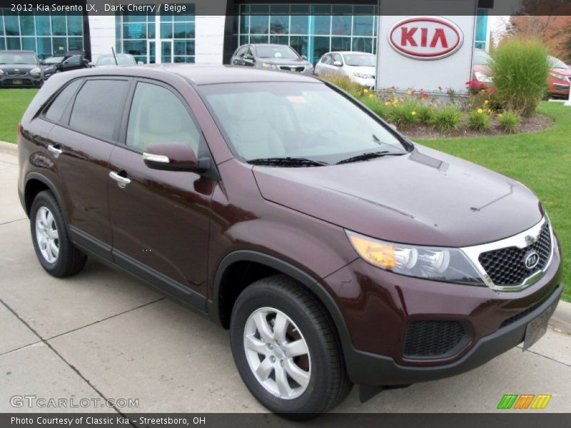  2012 Sorento LX Dark Cherry