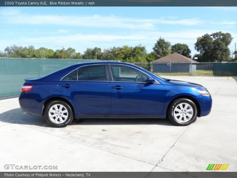 Blue Ribbon Metallic / Ash 2009 Toyota Camry XLE