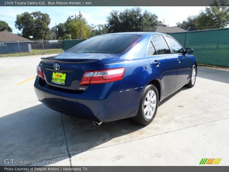 Blue Ribbon Metallic / Ash 2009 Toyota Camry XLE