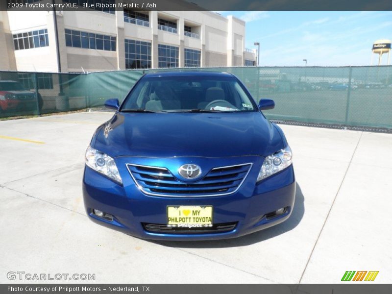 Blue Ribbon Metallic / Ash 2009 Toyota Camry XLE