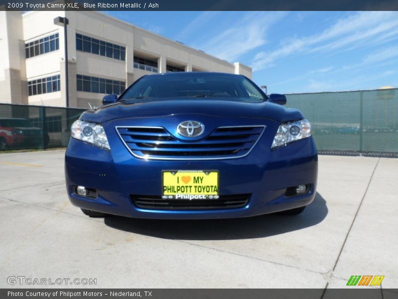 Blue Ribbon Metallic / Ash 2009 Toyota Camry XLE