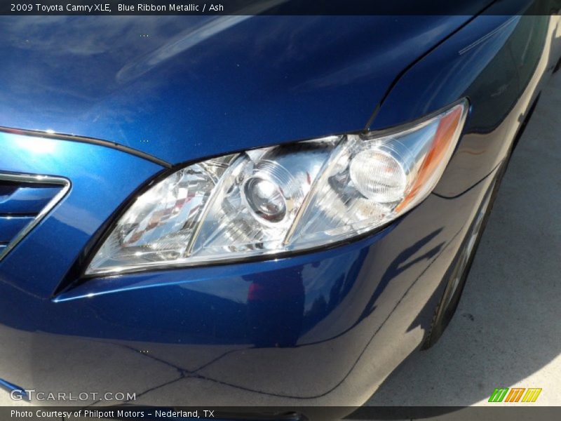 Blue Ribbon Metallic / Ash 2009 Toyota Camry XLE