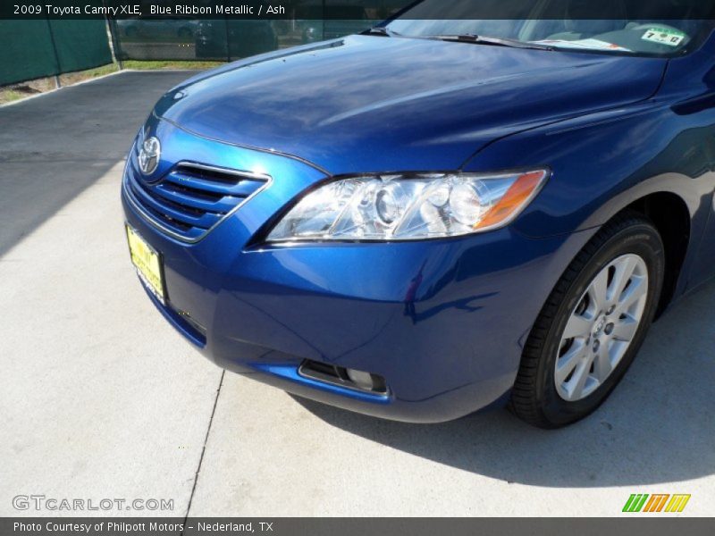 Blue Ribbon Metallic / Ash 2009 Toyota Camry XLE
