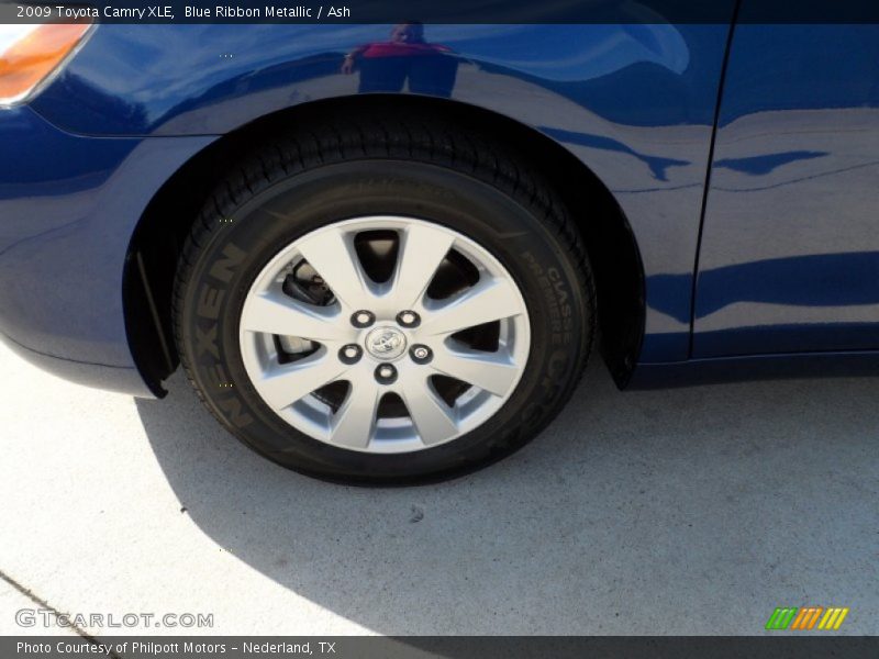 Blue Ribbon Metallic / Ash 2009 Toyota Camry XLE