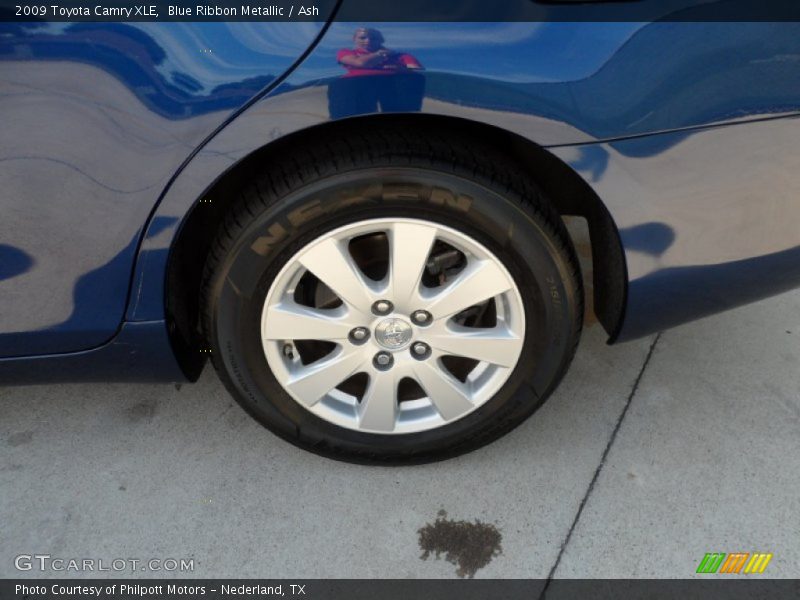 Blue Ribbon Metallic / Ash 2009 Toyota Camry XLE
