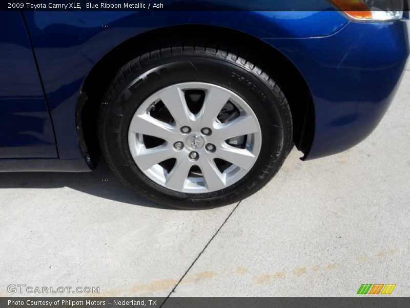 Blue Ribbon Metallic / Ash 2009 Toyota Camry XLE