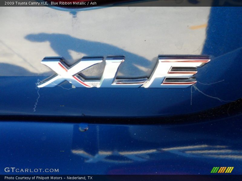 Blue Ribbon Metallic / Ash 2009 Toyota Camry XLE