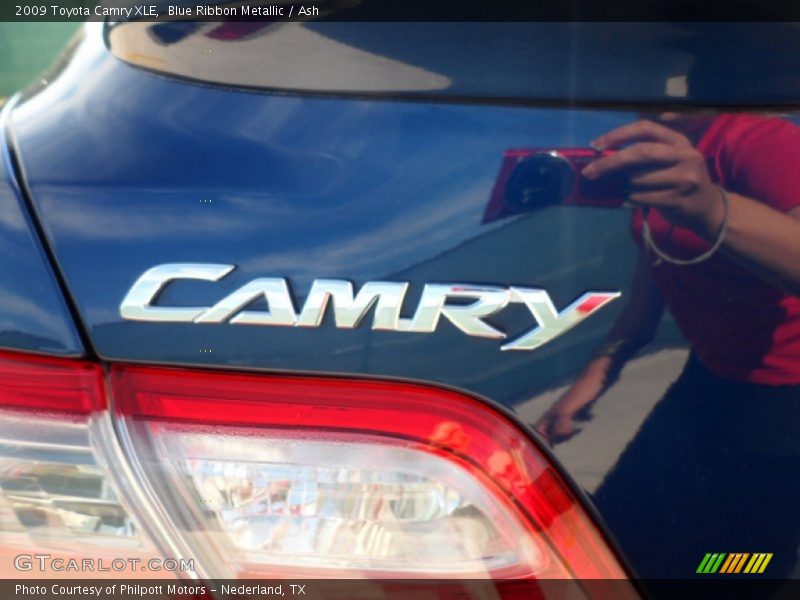 Blue Ribbon Metallic / Ash 2009 Toyota Camry XLE