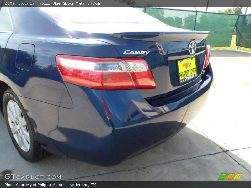 Blue Ribbon Metallic / Ash 2009 Toyota Camry XLE