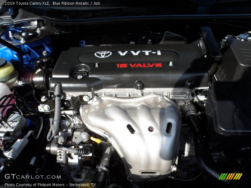 Blue Ribbon Metallic / Ash 2009 Toyota Camry XLE