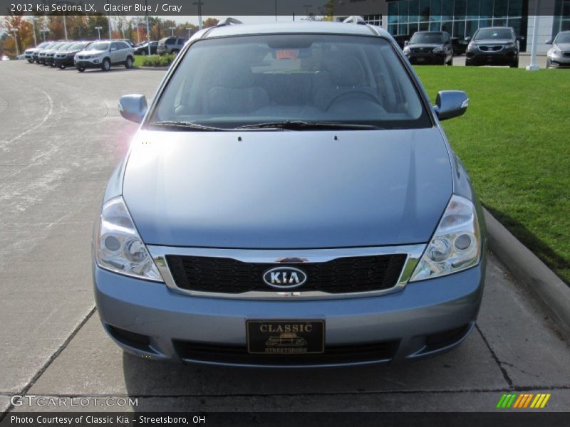 Glacier Blue / Gray 2012 Kia Sedona LX