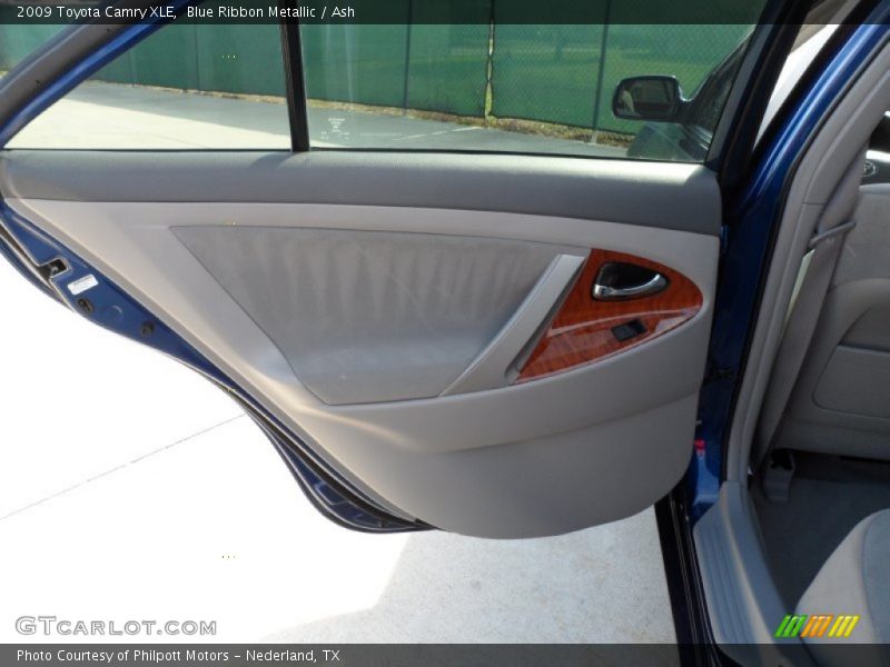 Blue Ribbon Metallic / Ash 2009 Toyota Camry XLE