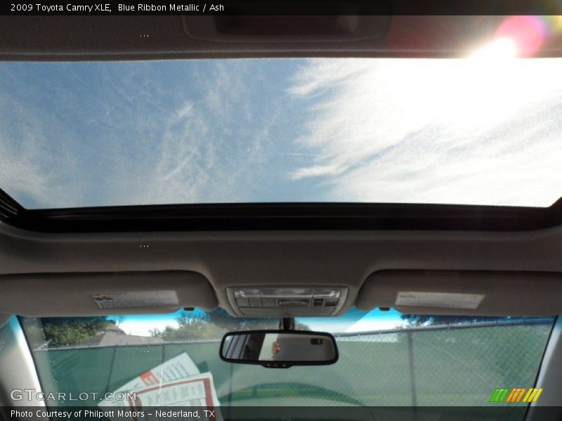 Blue Ribbon Metallic / Ash 2009 Toyota Camry XLE