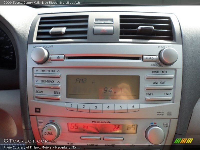 Blue Ribbon Metallic / Ash 2009 Toyota Camry XLE