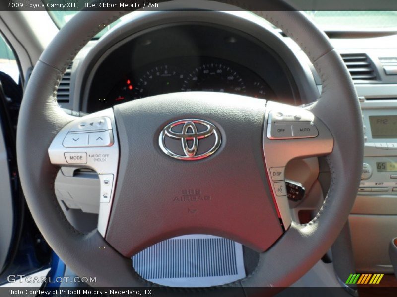 Blue Ribbon Metallic / Ash 2009 Toyota Camry XLE