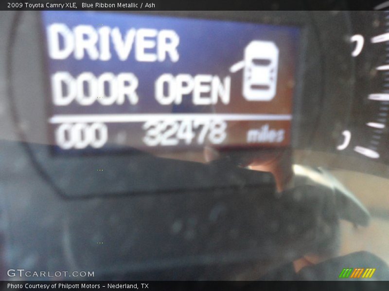 Blue Ribbon Metallic / Ash 2009 Toyota Camry XLE