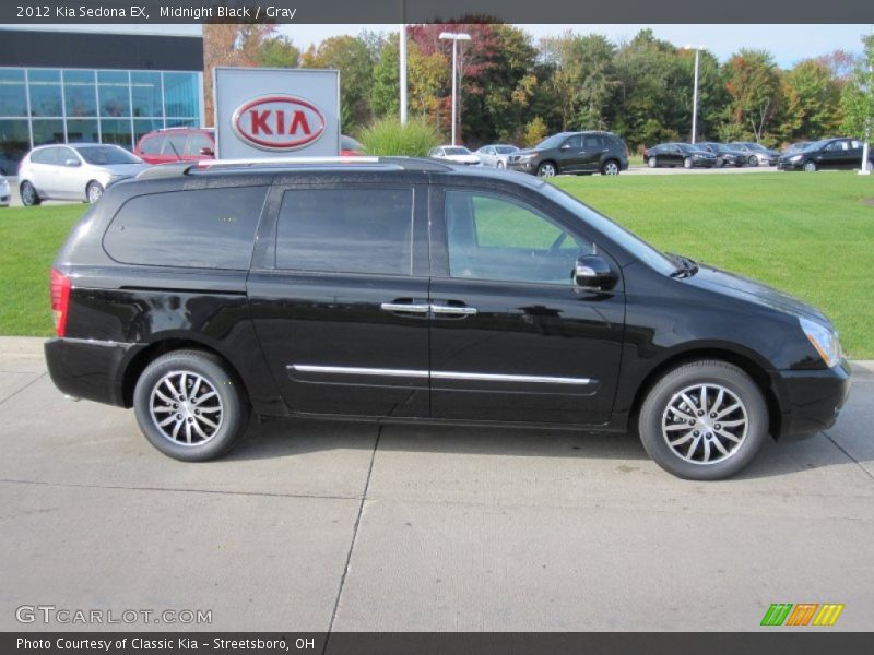  2012 Sedona EX Midnight Black
