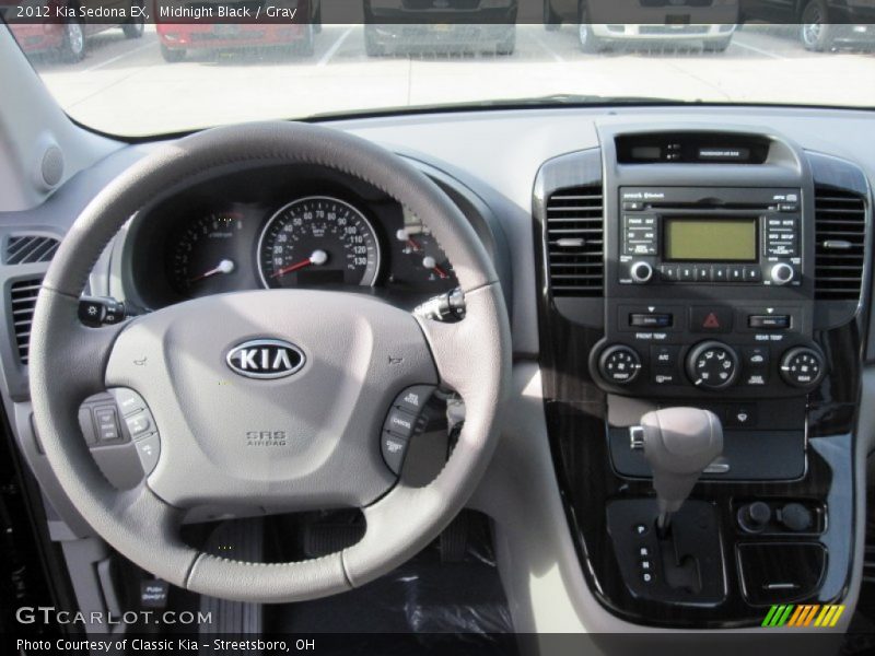 Dashboard of 2012 Sedona EX
