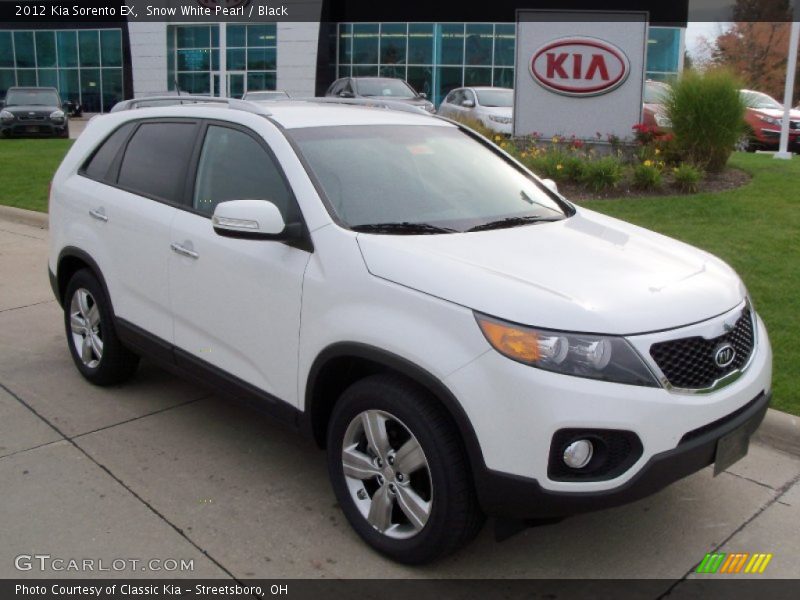  2012 Sorento EX Snow White Pearl